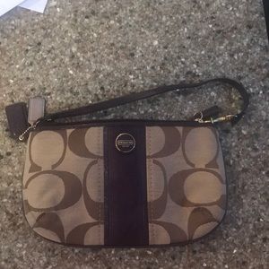 Coach wristlet